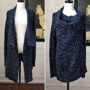 Anthropologie Yellow Bird Cardigan Sweater L